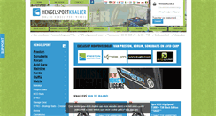 Desktop Screenshot of hengelsportknaller.nl